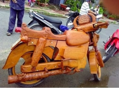 WOODEN BIKE