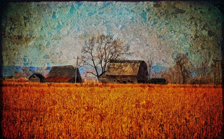 Barn in Western Iowa - western, barn, iowa