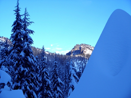 Snowy Slopes - beauty, nature, wilderness, winter, mountains, ourdoors, earth