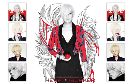 G-Dragon -Heartbreaker - heartbreaker, singer, coo, asia