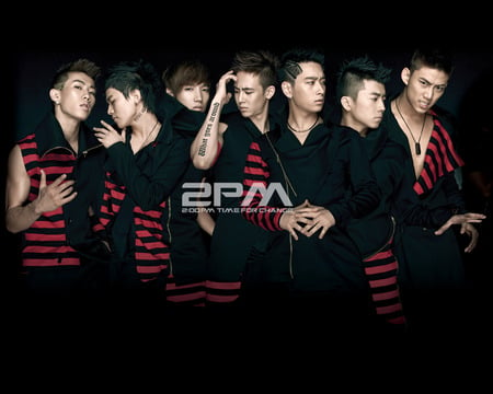 2pm - band, people, asia