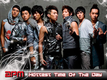 2pm - band, people, asia