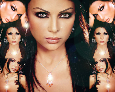 Haifa wehbe - woman, sexy, pretty, beautiful