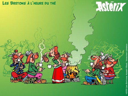 Asterix Family - family of asterix, british, rene goscinny, albert uderzo, asterix and obelix