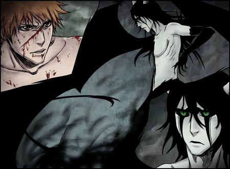 ich vs urq - anime, espada, bleach