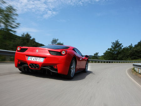 Ferrari 458 Italia  - horse power, nice ferrari