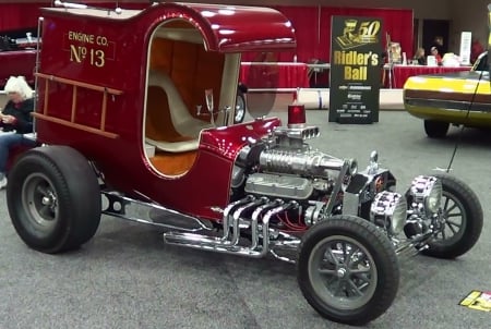 Engine Company No. 13 - street, fire rod, car, hot rod