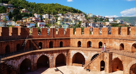 red tower alanya - swingjazz, bluesax, orchestra, alanya, holiday, summer, castle