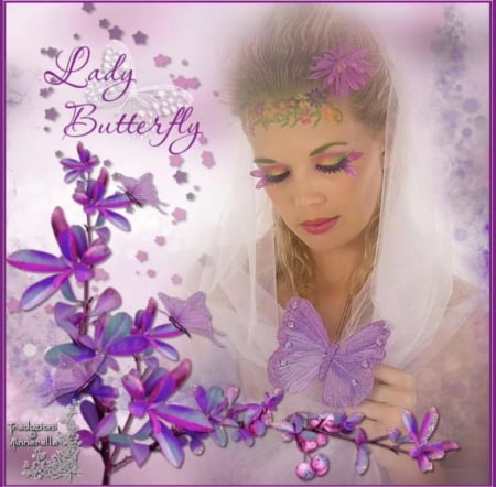 LADY BUTTERFLY