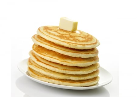 Pancakes - pancake, butter, breakfast, yummi, diner, food