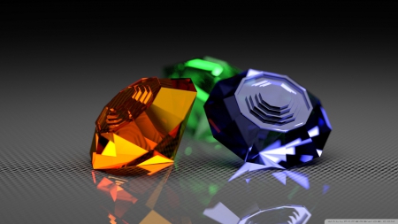 Diamonds - hd, diamonds, abstract, 3d