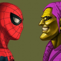 Spiderman And Green Goblin