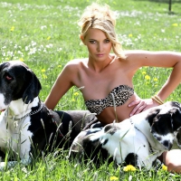 Pretty And  Dogs