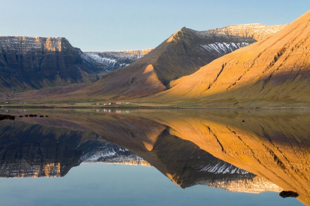 * ICELAND - WESTFJORDS * - MOUNTAINS, NATURE, LAKE, SKY