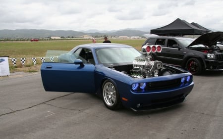 Dodge Challenger - street rod, dodge, car, hot rod