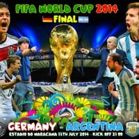 GERMANY - ARGENTINA WORLD CUP 2014 FINAL