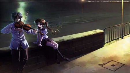 violin - melody, anime, ef, violin