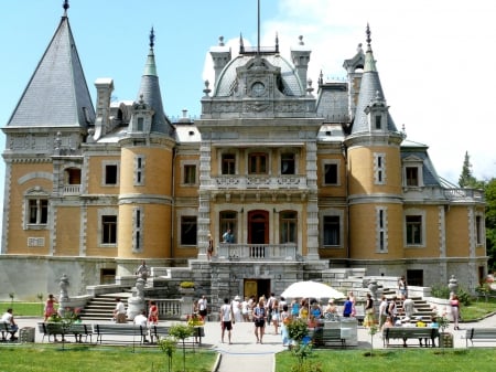 Massandra Palace 2 - Palace, Crimea, Massandra, Yalta