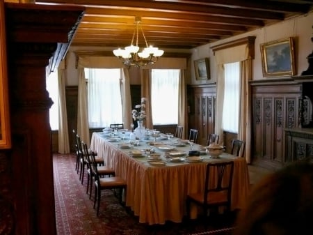 Inside Massandra Palace 2 - Palace, interier, Massandra, Dinning room