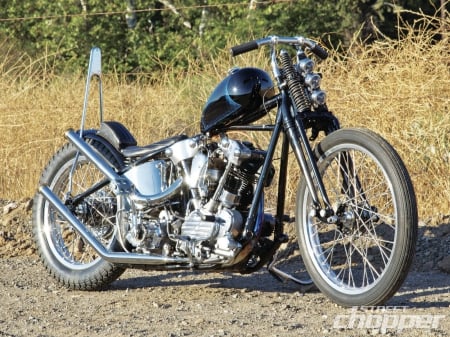 Nostalgia on Wheels - bike, motorcycle, chopper, harley