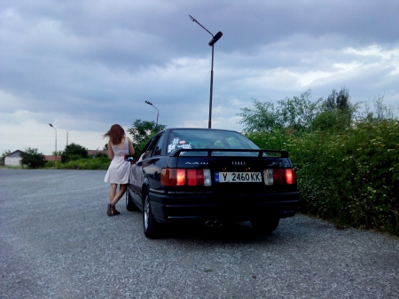 Audi 80 sport edition - babe, edition, sport, 16v, audi, 80, girl