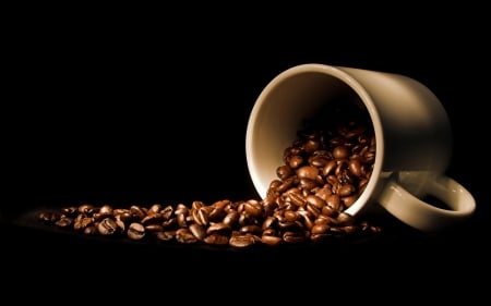 * Coffee * - drink, coffee, coffee beans, cup