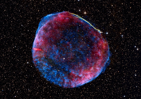 SN 1006 Supernova Remnant - space, cool, fun, supernova, stars