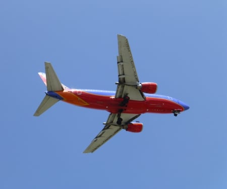 Boeing 737 Aircraft Underside - aircraft, plane, jet, 737 aircraft