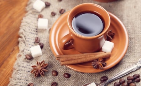 * Coffee time * - morning, coffee, drink, aromatic, sugar, cup