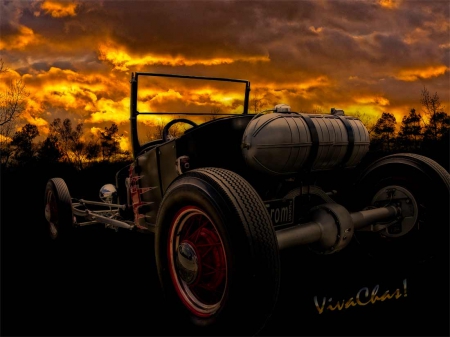 Ford Rat Rod - street rod, ford, hot rod, rat rod