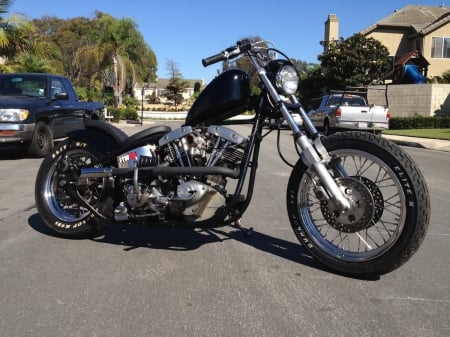 1977 Shovelhead - harley, chopper, shovelhear, bike