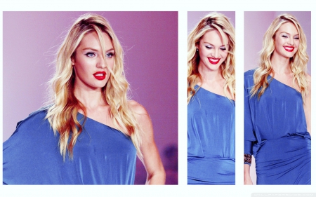 Candice Swanepoel - woman, girl, collage, model, white, purple, blue, pink, candice swanepoel, frame, blonde