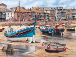 The Tides Out at St Ives