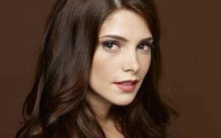 Ashley Greene - make-up, Ashley Greene, woman, brown, girl, face, actress