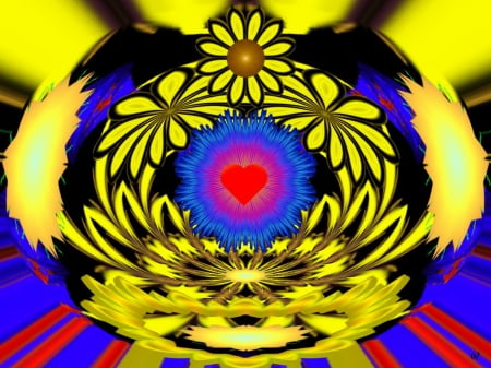 Just Lov'in It - eye candy, collage, 3d, fractal, abstract