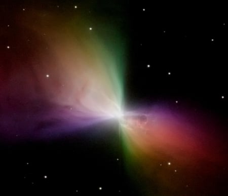 Boomerang nebula - beaming, dust, radiant, gas