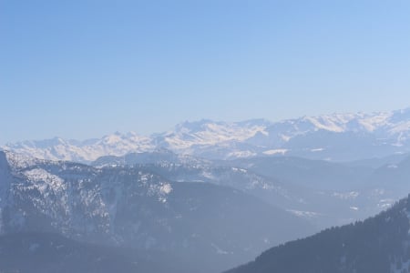 Bavarian Alps - Mountains, winter, Bavarian alps, Nature