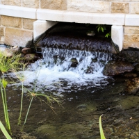 Sunken Gardens fountain