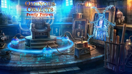 Ominous Objects - Family Portrait04 - hidden object, cool, video games, fun, puzzle