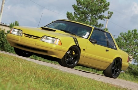 1987-Ford-Mustang-Lx-Coupe - ford, black wheels, coupe, 1987