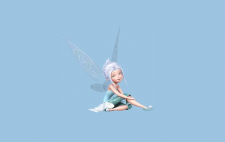 Periwinkle - secret of the wings, Periwinkle, fantasy, blue, wings, movie, fairy, disney