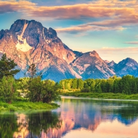 Early Morning At Snake River