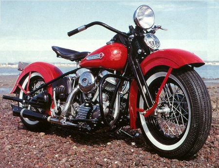 1948, Rigid Frame Panhead - rigid frame, harley, bike, panhead