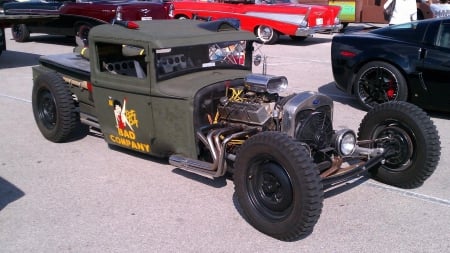 Bad Company - street rod, ford, car, rat rod