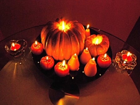 Candles - Orange, Decoration, Light, Candle