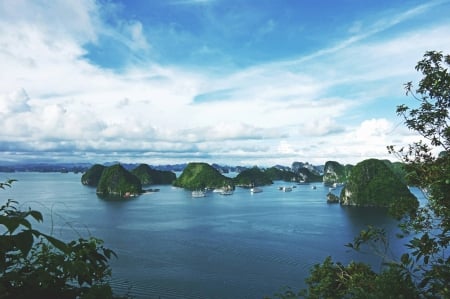 Ha Long Bay, Vietnam - islands, fun, nature, beach, ocean, cool