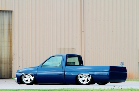 1992-Nissan-Hardbody - Blue, Nissan, 19992, Lowered