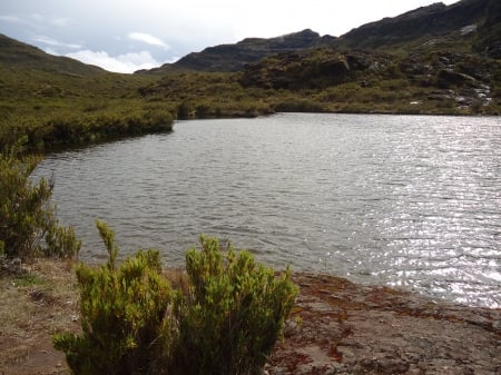 Cerro Chirripo Lagoon - calm, costa rica, Lagoon, peaceful, Quiet