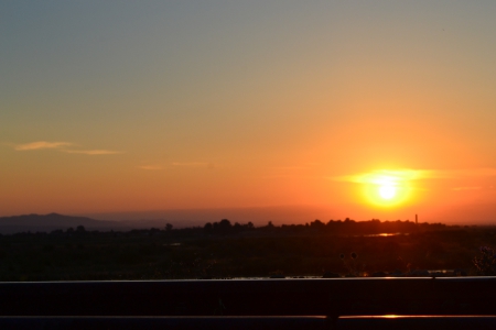 Romanian Sunset - nice, sky, suntset, romanian