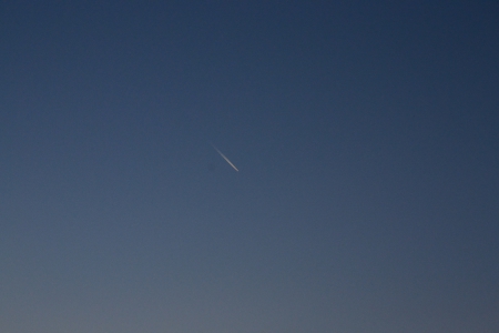 Blue Sky - sky, romanian, blue, beautiful, plane